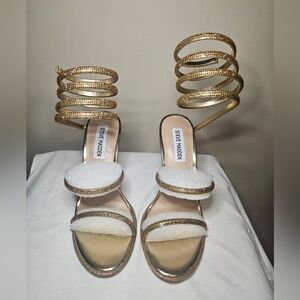 Steve Madden Gold Heels